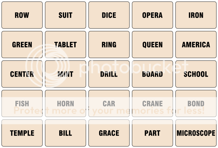 Codenames Printable Printable - Codenames Game06 T01 ~original