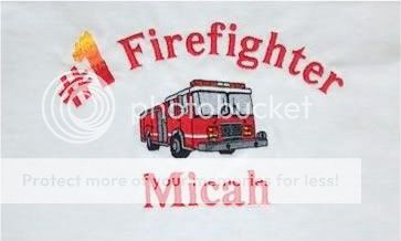 Personalized FIRE TRUCK Engine Name or Birthday Shirt  