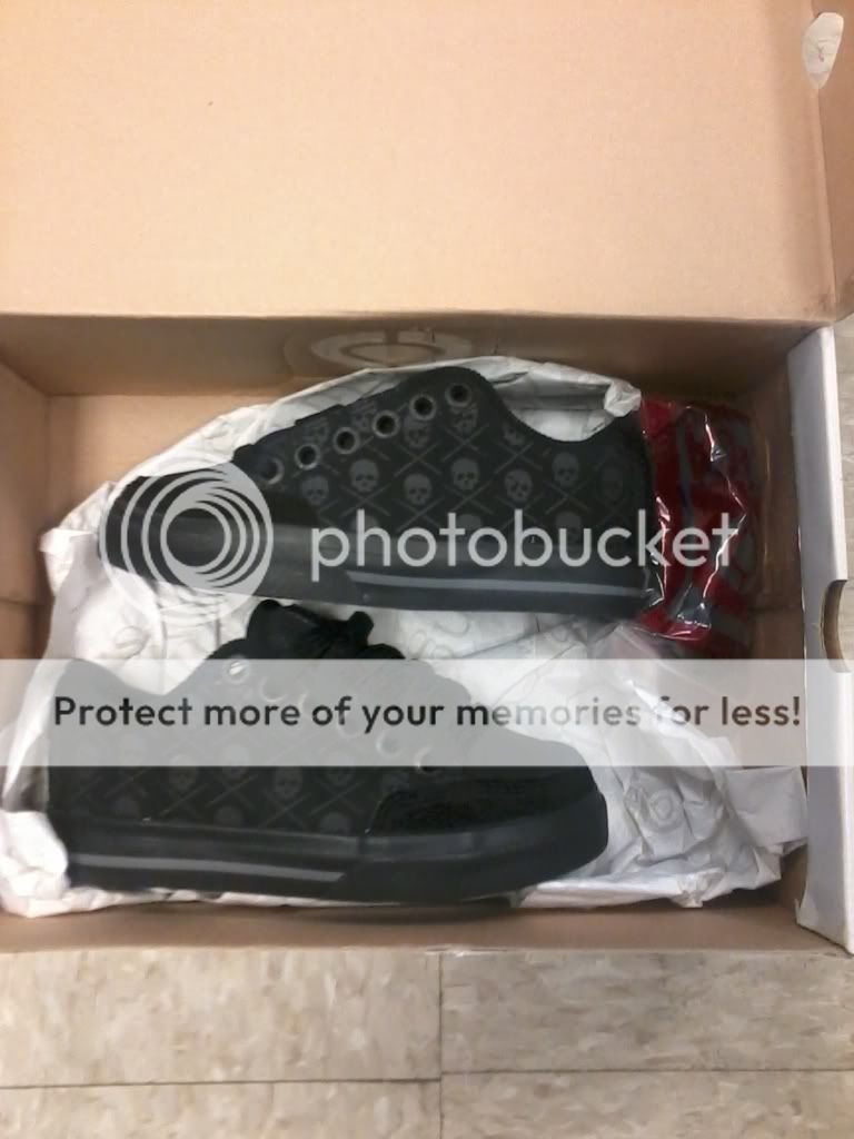   Lopez 50 Black/Grey/Skullz Youth Skate Shoe Size 11C New In Box  