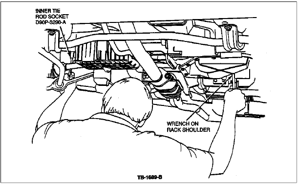 Locked steering ford tempo